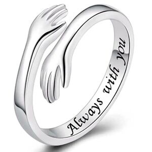 NEW Embrace Ring Silver